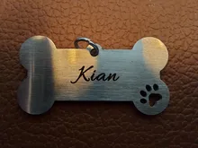 Anti-perdido personalizado Pet ID Tag perro Collar de identificación de mascotas nombre de gato para gato Collar de cachorro etiqueta colgante accesorios Collar mascotas