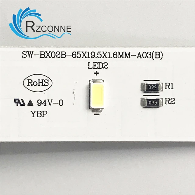 Follde SW-BX02B Refrigerator LED Light For Magic Chef Refrigerator LED  Light Board, Refrigerator LED Light Bulb Replacement ZBE2350HCA,DC 12V (Set  of