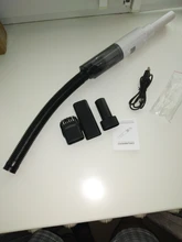 Aspiradora portátil de mano para coche inalámbrico, para el hogar de doble uso miniaspirador, succión potente de 120W6000pa