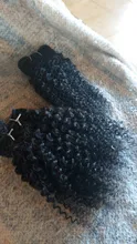 Mogul-Hair Kinky Curly Natural-Color Brazilian 4/6-Bundles Remy Short Can-Be-Dyed Bob-Style