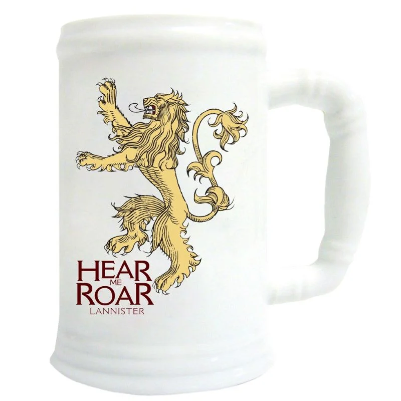 SD Игрушки Игра престолов Hear Me Roar Lannister ceramic Stein