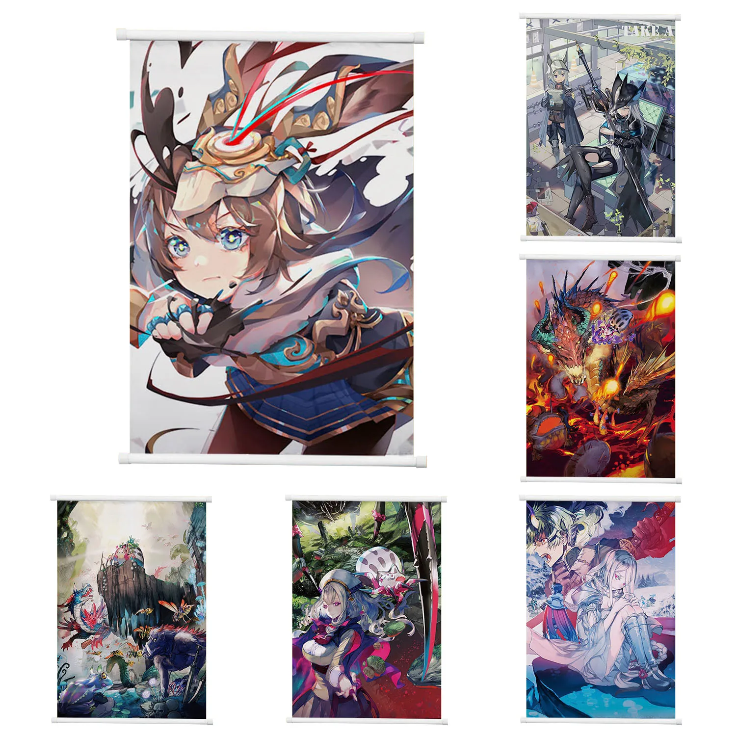 Anime Poster belfast azurlane Home Decor Wall Scroll Painting 60*90cm