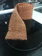 MESH-FILTER Column Distillation-Width Copper 5mm for 10cm-Length 6-Wire Packing-Woven