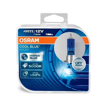 

OCBB11-DUO _ PL-Case 2 halogen lamps OSRAM COOL BLUE BOOST H11 PGJ19-2 12V 75W DUO