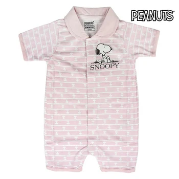 

Baby's Short-sleeved Romper Suit Snoopy 74582
