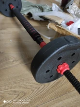 Juego de mancuernas ecológicas 2 en 1 con barra, ajustables y accesorios, 10 KG-15-20 KG - 25 KG - 30 KG - 40 KG y 50KG