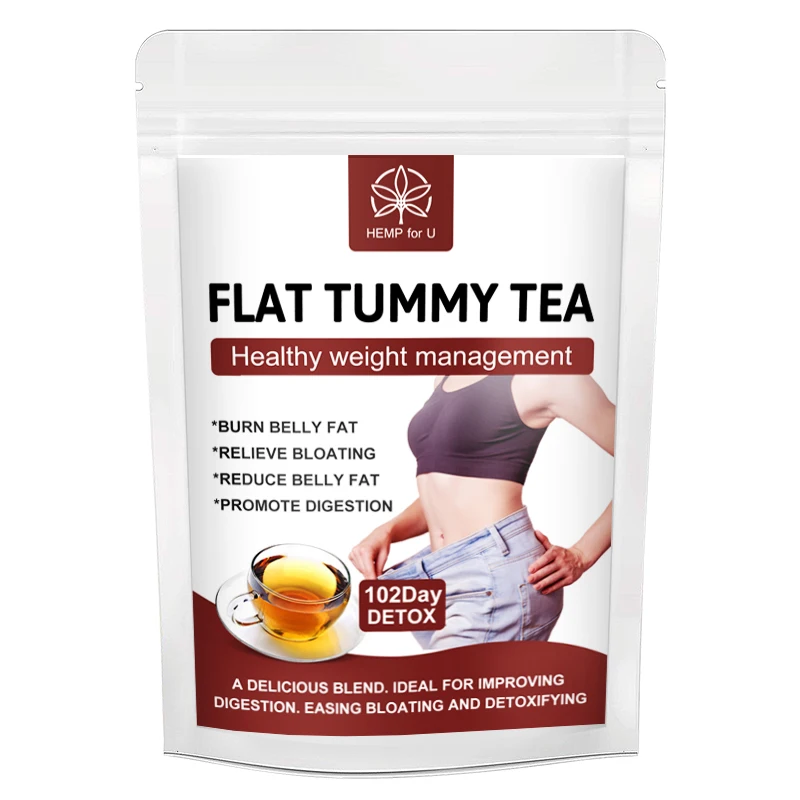 HFU 102Days Flat Tummy Tea Slimming Products Weight Loss Detox Fat Burner Reduce &amp Drain Oil Lose Big Belly - Цена: US $1.32 - 8.53