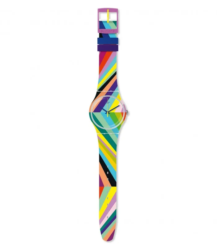Часы Swatch NEW GENT psycademic 41 мм SUOW155