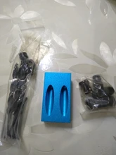 14 Uds orificio oblicuo de broca madera Kit con portapiezas con orificios ángulo guía de broca conjunto perforadora