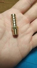 Hose-Barb Adapter Connector Coupler Fitting Barbed-Pipe Metric Brass Male M8 OD M10 M12