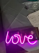 Sign-Lamp Battery-Box Nightlight Led-Neon-Lights Christmas Wedding Double-Powered Love-Shape