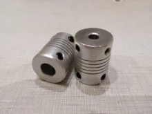 D19L25 5x8mm de aluminio CNC eje de mordaza de Motor acoplador de 5mm a 8mm acoplamiento OD Flexible 19x25mm Dropshipping. Exclusivo. 3/4/5/6/6 35/7/8/10mm
