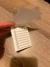 Yoofun-Bloc de notas creativo para la agenda diaria, 50 hojas, para la agenda, suministros escolares, papelería