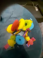 Cochecito de bebé en espiral, asiento de coche, juguete colgante de viaje para niños y niñas