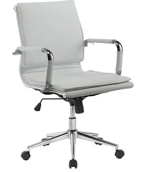

Office armchair AMSTERDAM, gas, tilt, similpiel White