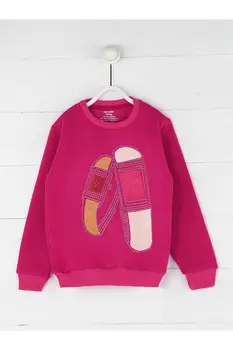 

Purple Winter Girls Children Sweatshirts