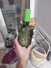 Chaleco táctico para botella de cerveza, Mini chaleco militar en miniatura Molle, botella Personal, juego de bebidas, correas ajustables para el hombro