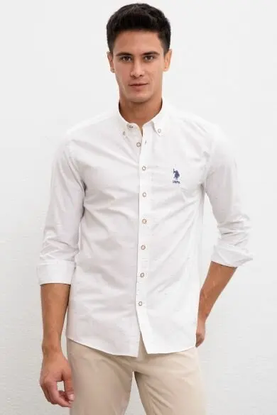 U.S. POLO ASSN. Мужской тканый гомлек