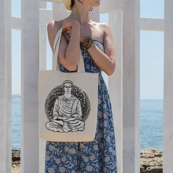 

Angemiel Bag-Minded Man Pattern Shopping Beach Tote Bag