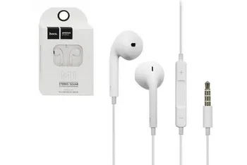 

Headset HoCo M1 headphones with microphone iPhone 5/5S/5se/5C color white under the original
