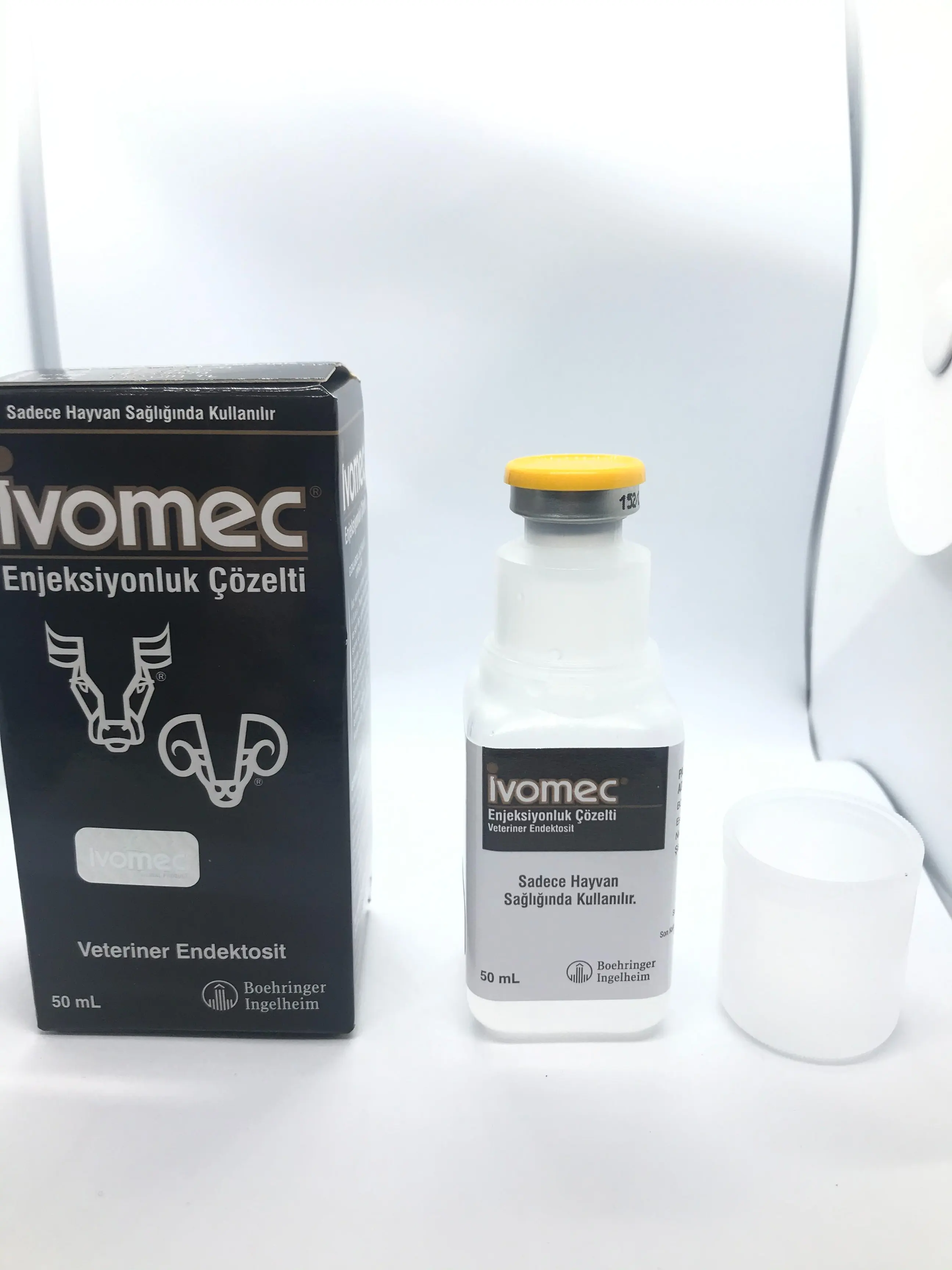 IVOMEC-medicina para animales, material/tamaño (50ml), ÇözeltiEndektosit, perro, vaca, oveja, gato, cerdo, caballo para animales, antiparaziter