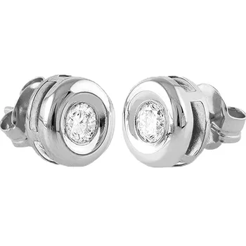 

Earrings 18k White Gold model Your Diamond (2 diamonds 3,40mm. 0,34 cts.)