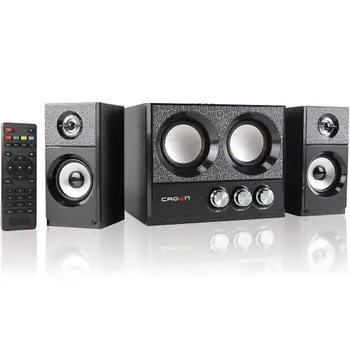 

System 2.1 16W with FM/USB/SD/Bluetooth and remote control