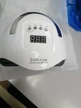 SUN X7 MAX-Lámpara LED UV de secado rápido para uñas, de alta potencia, 180W, esmalte de Gel, herramienta de secado de uñas con Sensor inteligente, nueva oferta