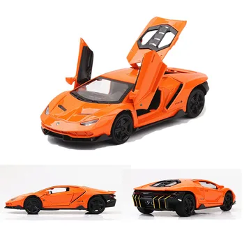 

1:32 Lamborghini-lp770 Alloy Pull Back Model Car Model Toy Sound Light Pull Back Toy Car For Boys Children Gift Decorations Toy