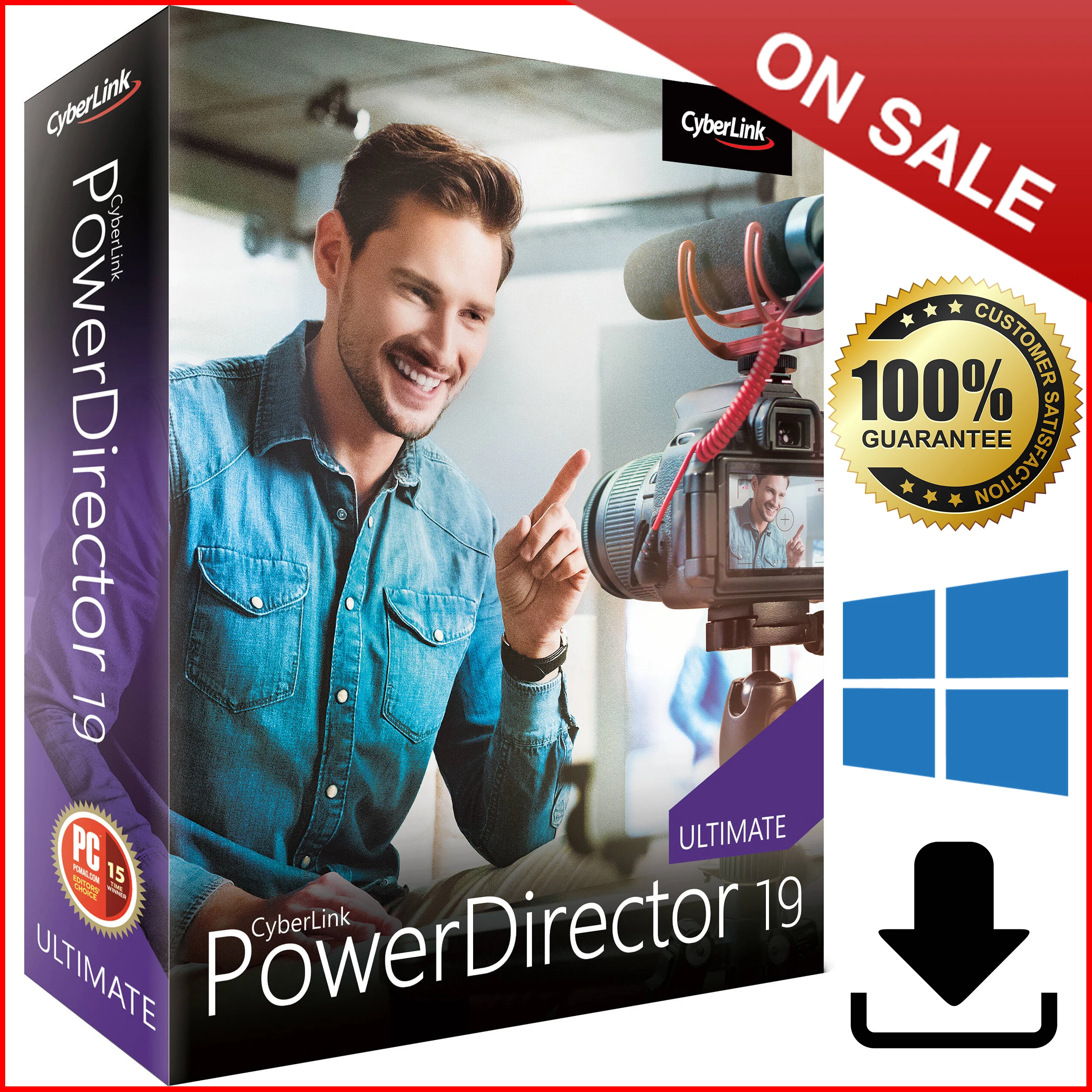 Ciberlink-powerhead Ultimate 19, versión completa, para Windows