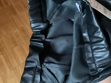 Trousers Pencil-Pants Faux-Leather Skinny High-Wasited Fleece Stretchable Autumn Women