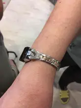 SCOMAS-reloj inteligente para mujer, moderno accesorio de pulsera resistente al agua con pantalla OLED de 0,96 pulgadas, Monitor de frecuencia cardíaca y presión arterial, podómetro y rastreador de Fitness
