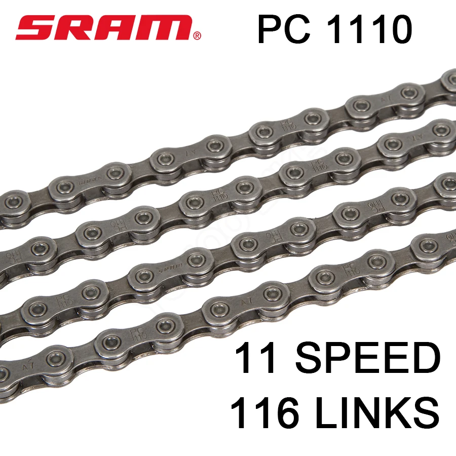 New Sram Pc 1110 Bike Chain Clean 11 Speed 116 Links Rodillo Bicicleta Mtb Mountain Road Bike 11s Gray Bicycle Chain Aliexpress Sports Entertainment