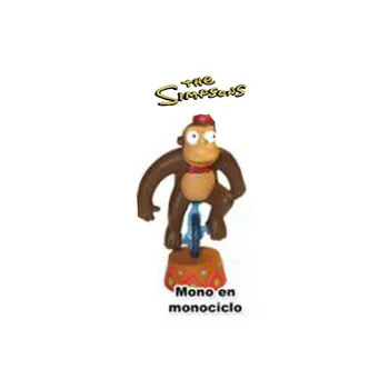 

Monkey in unicycle-PVC figure