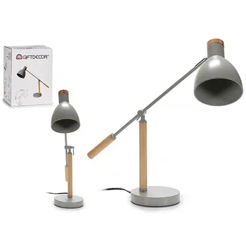 

Flexo/Desk lamp Grey Wood Crystal (15 x 52 x 59 cm)