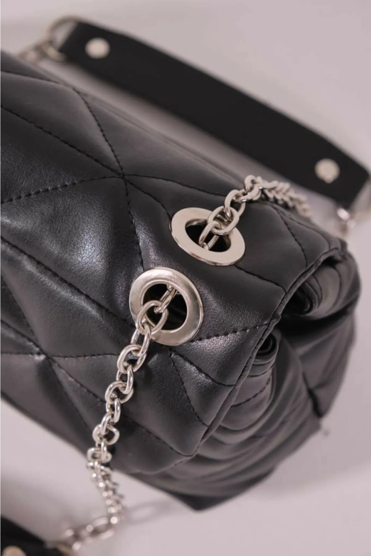 Shule Bags Quilted Print Crossbody Bag Pastel Black Women Retro Handbag 2021 Female Single Shoulder Bag Women's Trend Handbag