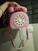 Bolso de hombro de cuero de PU cruzado con forma de teléfono para mujer, bolso de mano informal, para ir de compras o de la escuela