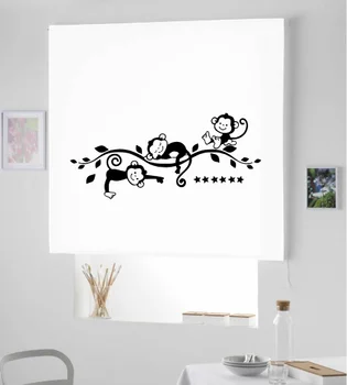 

Blind Iroa roll Child/Monkey! ROLLER BLINDS TRANSLUCENT! (WHITE 100X175)
