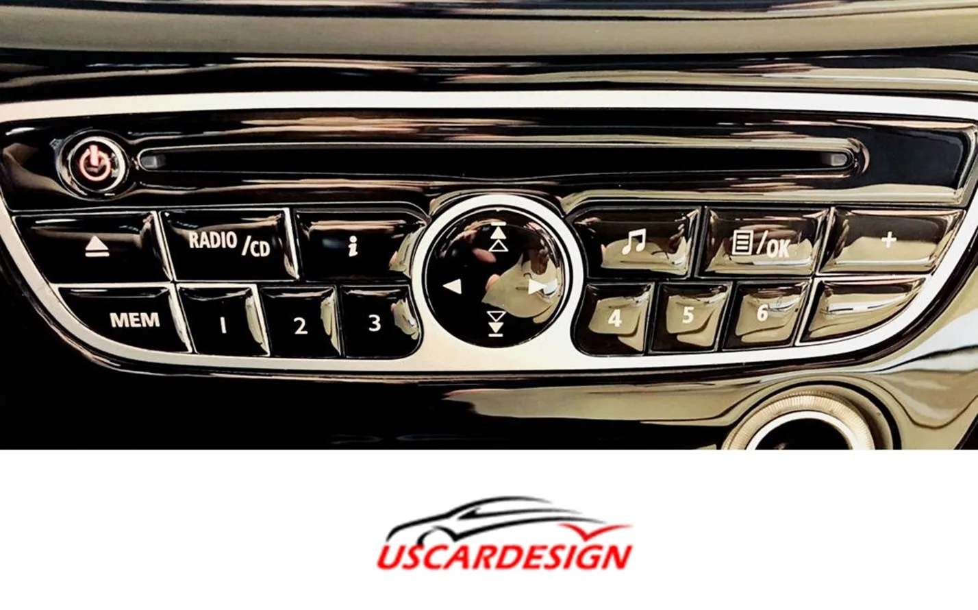 Per Renault Megane 3, Fluence, Clio 3, Master, Laguna 3, Scenic Multimedia, Tape, Set Di Sostituzione Pulsanti Lettore Cd