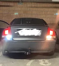 Uds BA15S P21W 1156 Luz de marcha atrás LED Bombilla 4014 chips para VW Passat B5 B6 Golf Canbus Auto lámpara Error libre 12V DC 6000K