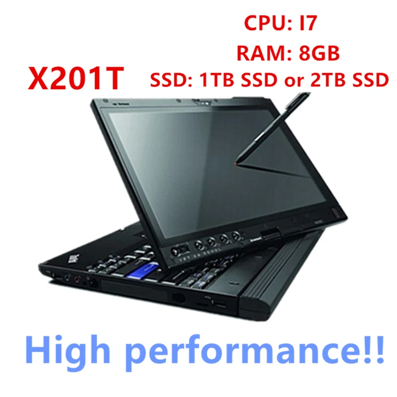 Горячая Распродажа X201T i7 cpu 8GB RAM для ноутбука l.enovo с ТБ SSD может работать