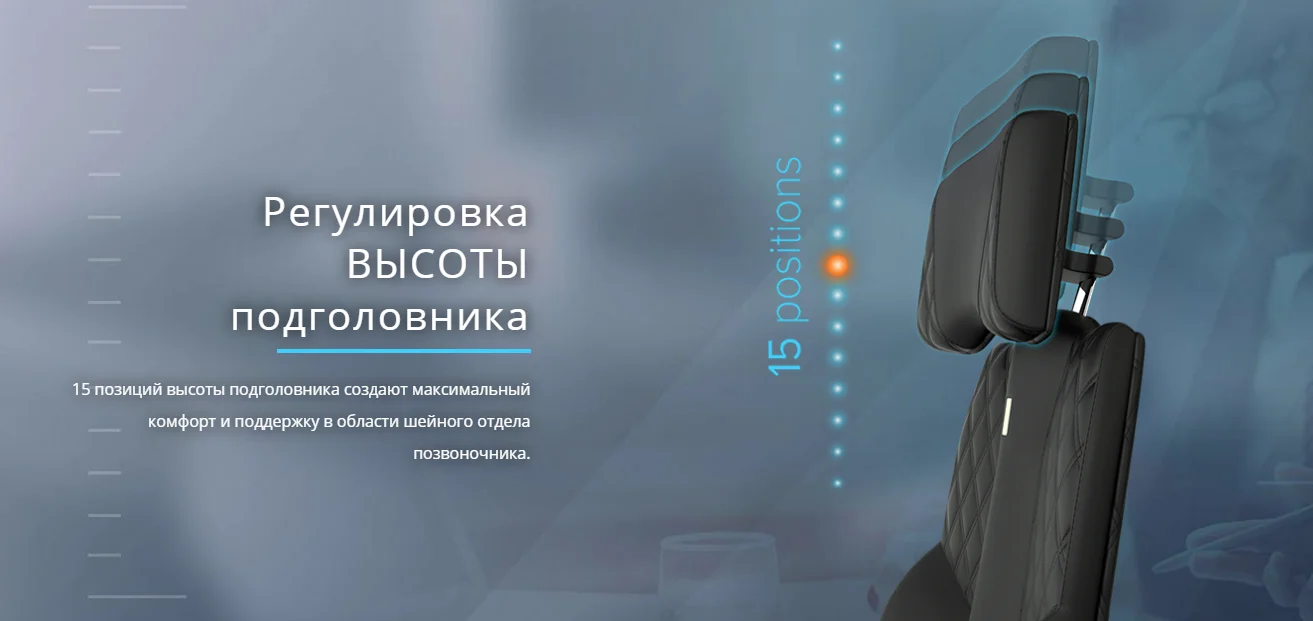 Офисное кресло KULIK SYSTEM BUSINESS Белый Компьютерное кресло Облегчение и комфорт для спины 5 зон контроля позвоночника