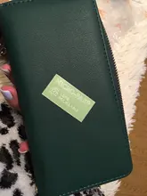 WEICHEN-cartera de mano larga para mujer, billetera de gran capacidad, monedero para teléfono, tarjetero