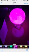 Moon-Lamp Globe Night-Light Bedroom 3d-Print Home-Decor Children Gift Creative Galaxy