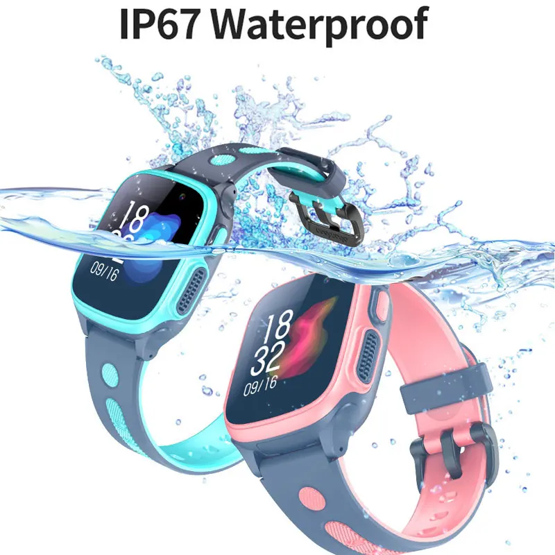 Abardeen T3 kids Smart Watch Android 8.1 4G video call GPS smartwatch Camera HD IP67 Waterproof watch connect Wifi Bluetooth