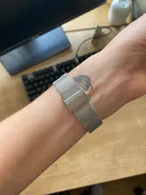 Correa delgada para Apple Watch SE 6/5/4, 40MM y 44MM, correa de Metal para iWatch Series 3/2/1, 38MM y 40MM