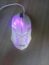 S1 USB Wired Gaming Mouse 7 Colors LED Backlight Ergonomics Gamer Mouse Flank Cable Optical