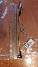 Conector hembra tipo F a CRC9, macho, ángulo recto, Cable en espiral RG316, 15cm, para módem HUAWEI