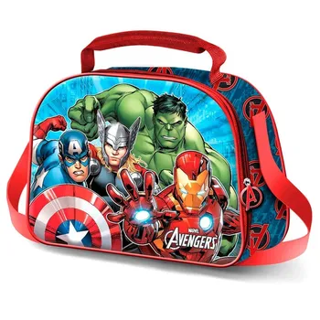 

Bolsa portameriendas 3D Vengadores Avengers Marvel
