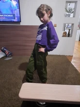 Kids Girls Pants Trousers Autumn Casual-Style Children Spring Solid for 6/8/10/12-14